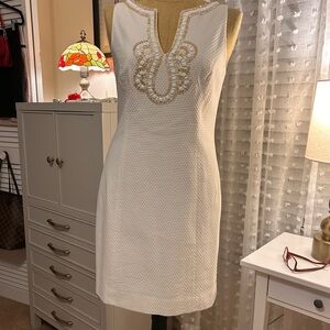 Lilly Pulitzer Sz 10 White Dress